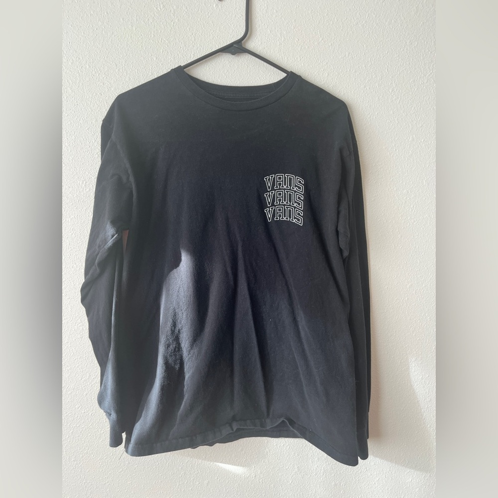 Vans Classic Fit Black Graphic Tee